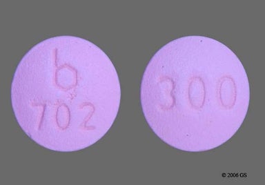 Pink Round b 702 - Demeclocycline Hydrochloride 300mg Tablet