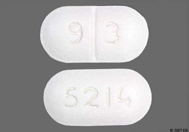White Oblong 5214 - Moexipril/Hydrochlorothiazide 15mg-12.5mg Tablet
