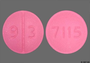 Pink Round 7115 - Paroxetine Hydrochloride 20mg Tablet