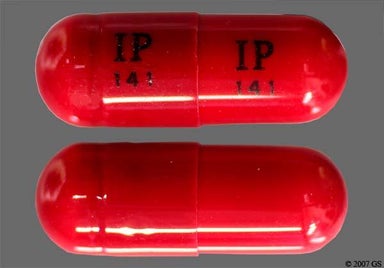 Red Capsule IP 141 IP 141 - Isometheptene/Dichloralphenazone/Acetaminophen 65mg-100mg-325mg Capsule