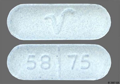 Blue Oblong 58 75 - Sotalol Hydrochloride 80mg Tablet