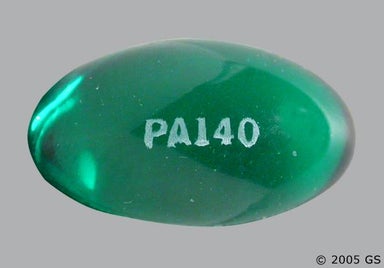 Green Capsule PA140 - Ergocalciferol 1.25mg Capsule