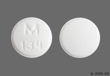 White Round M 134 - Ketorolac Tromethamine 10mg Tablet