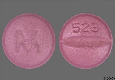 Purple Round M And 523 - Bisoprolol Fumarate 5mg Tablet