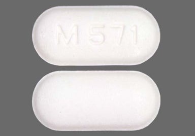 White Oblong M 571 - Terbinafine Hydrochloride 250mg Tablet