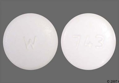 White Round 743 - Terbinafine Hydrochloride 250mg Tablet