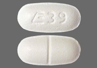 White Oblong E 39 - Naltrexone Hydrochloride 50mg Tablet