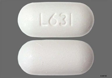 White Oblong L631 - Naproxen 500mg Tablet