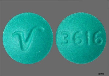 Green Round 3616 - Hydroxyzine Hydrochloride 25mg Tablet