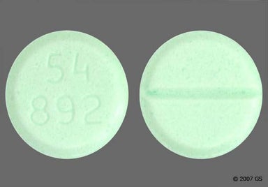 Green Round 54 892 - Dexamethasone 4mg Tablet