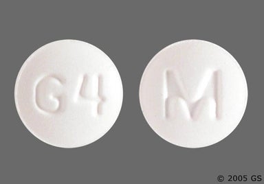 White Round M And G4 - Guanfacine Hydrochloride 1mg Tablet