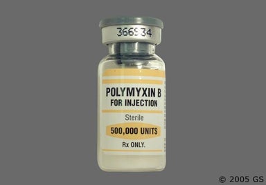 White Not applicable - Polymyxin B Sulfate 500,000unit Powder for Injection