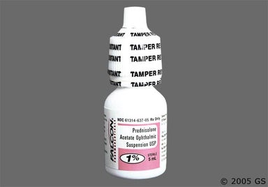 white - Prednisolone Acetate 1% Ophthalmic Suspension