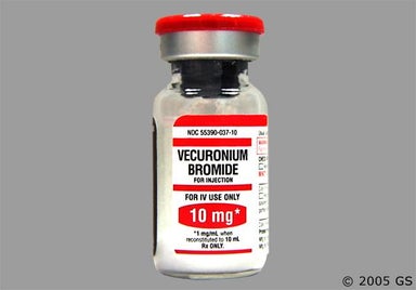 White Not applicable - Vecuronium Bromide 10mg Powder for Injection