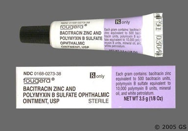 Not applicable - Bacitracin Zinc/Polymyxin B Sulfate 500unit-10000unit/g Ophthalmic Ointment