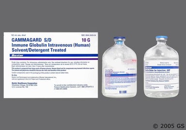 White Not applicable - Gammagard S/D 10g Powder for Injection