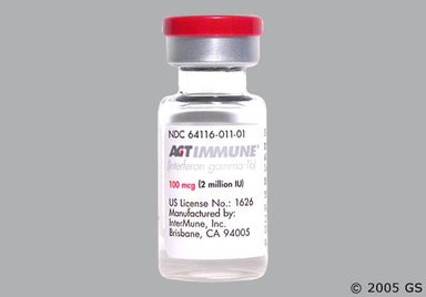Not applicable - Actimmune 100mcg (2 million unit)/0.5ml Solution for Injection