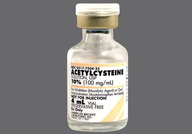 colorless - Acetylcysteine 10% Solution