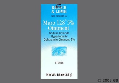 yellow - Muro-128 5% Ophthalmic Ointment