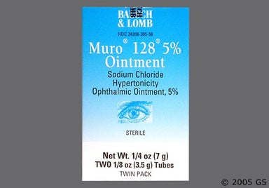 yellow - Muro-128 5% Ophthalmic Ointment