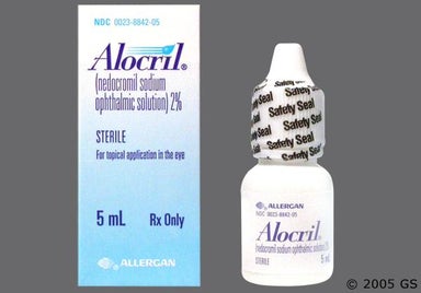 yellow - Alocril 2% Ophthalmic Solution