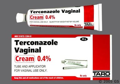 white - Terconazole 7 Day 0.4% Vaginal Cream