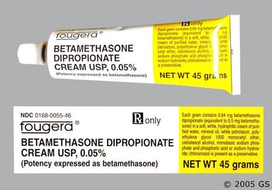 white - Betamethasone Dipropionate 0.05% Topical Cream