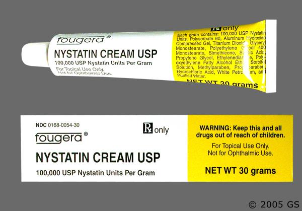 NYSTATIN Topical Powder, 100,000 units/gm, 60 gm 