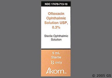 Not applicable - Ofloxacin 0.3% Ophthalmic Solution