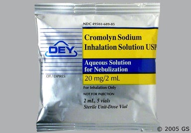 Not applicable - Cromolyn Sodium 20mg/2ml Solution for Inhalation