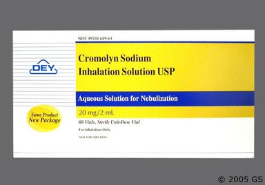 Not applicable - Cromolyn Sodium 20mg/2ml Solution for Inhalation