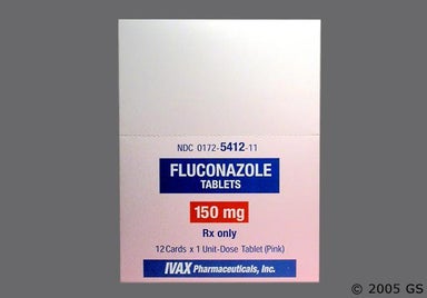 Pink Oval LOGO 150 - Fluconazole 150mg Tablet
