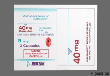 Orange-brown Capsule I40 - Amnesteem 40mg Capsule