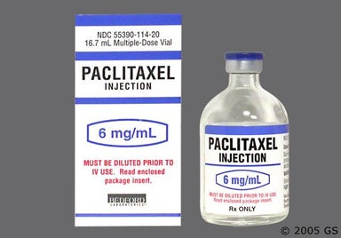 Yellow Not applicable - Paclitaxel 6mg/ml Solution for Injection
