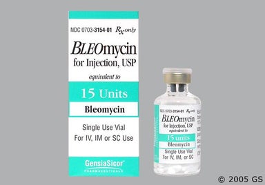 White Not applicable - Bleomycin Sulfate 15units Powder for Injection