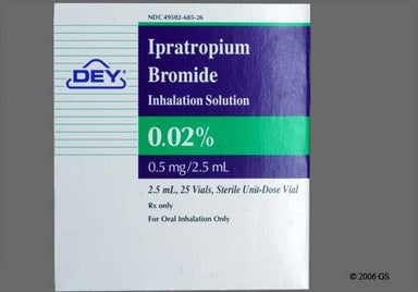 Not applicable - Ipratropium Bromide 0.02% Solution for Inhalation