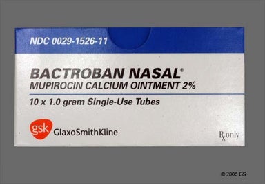 White Not applicable - Bactroban 2% Nasal Ointment