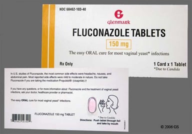 Pink Oval 150 - Fluconazole 150mg Tablet