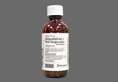 Orange Not applicable - Griseofulvin Microsize 125mg/5ml Suspension