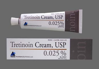 White Not applicable - Tretinoin 0.025% Topical Cream
