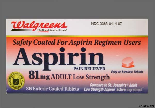 Aspirin 2 mg