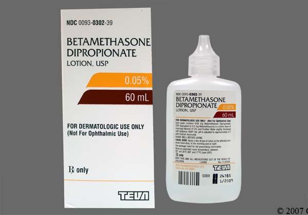 side effects of betamethasone dipropionate lotion