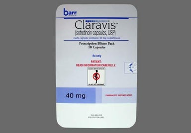 Orange Barr 936 - Claravis 40mg Capsule