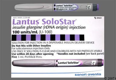 Not applicable - Lantus SoloStar Prefilled Pen 100unit/mL Solution for Injection