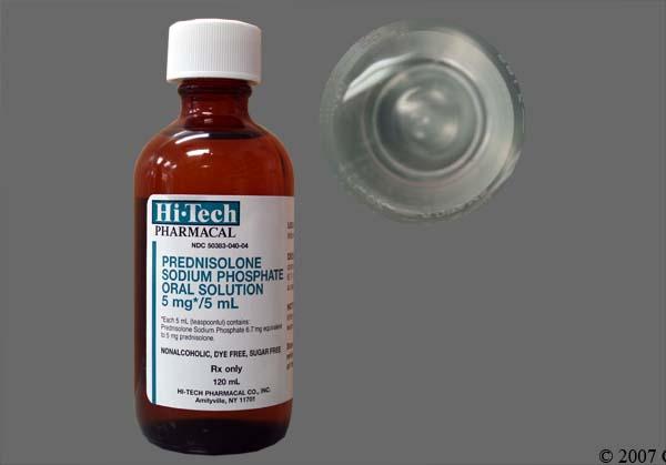 Pms-prednisolone 5mg 5ml