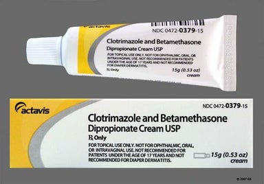white - Clotrimazole/Betamethasone Dipropionate 1%-0.05% Topical Cream