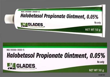 Beige Not applicable - Halobetasol Propionate 0.05% Topical Ointment