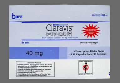 Orange Barr 936 - Claravis 40mg Capsule