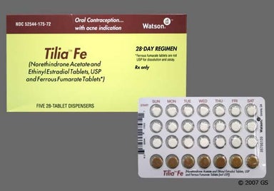 Brown Round - Tilia Fe 28-Day Tablet