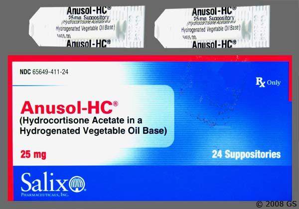 Hydrocortisone 25 Mg Suppository Goodrx What is Anusol HC? - GoodRx